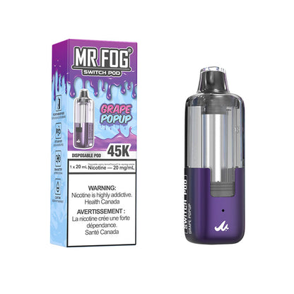 MR FOG Switch Replacement Pod 20mL **Battery Included Launch Special**