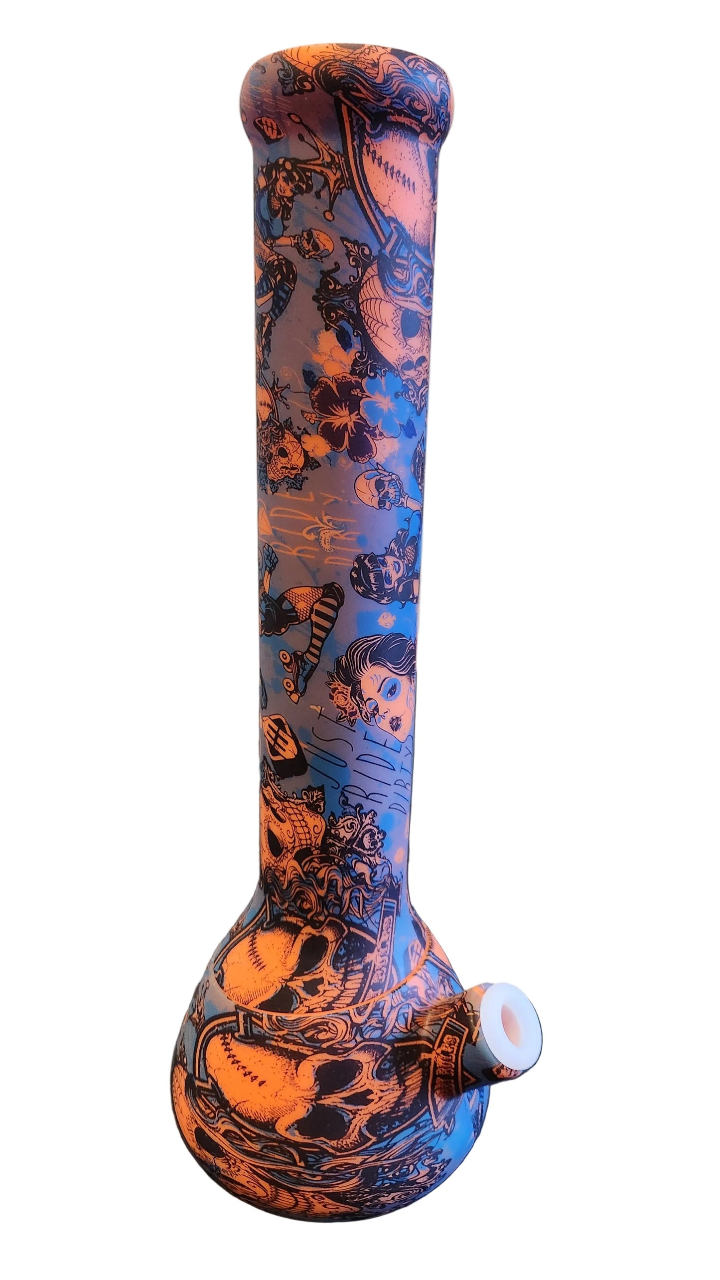 13" Detachable Silicone Beaker Bong