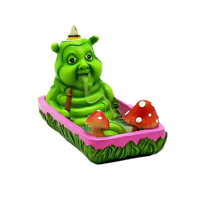 Smoking Caterpillar Backflow Incense Burner 5.7