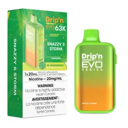 ENVI Drip'n EVO 63K Rechargeable Disposable Vape 20mL