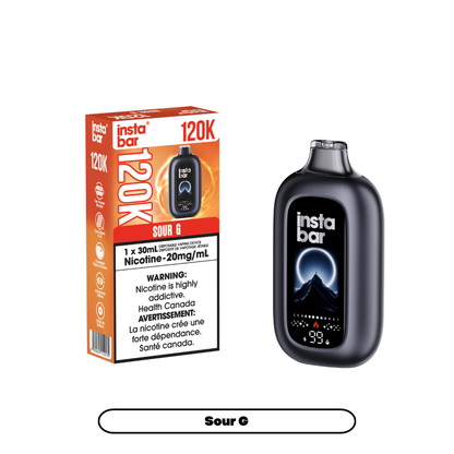 Insta Bar 120K Disposable Vape 30mL