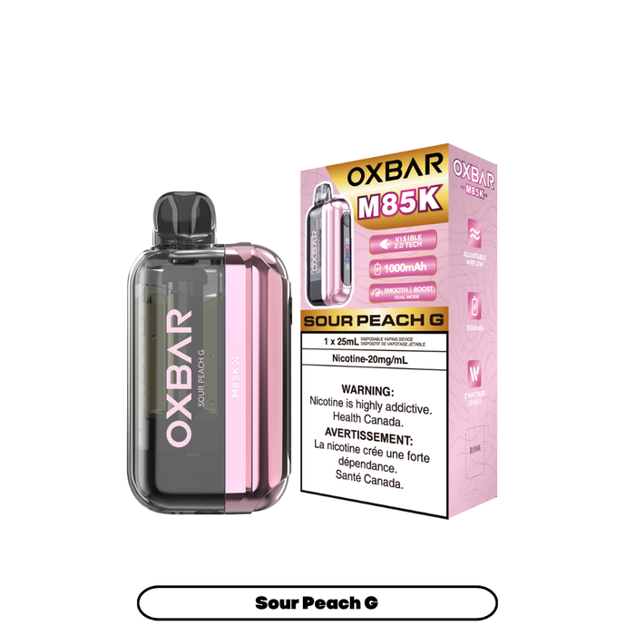 OXBAR M85K Puff Rechargeable Disposable Vape 25mL