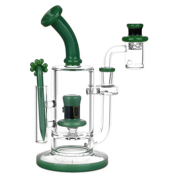 Pulsar - 8" St. Patrick's Day Special Dab Rig Set