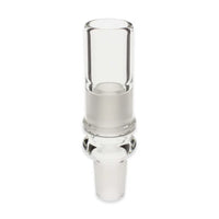 Adaptateur droit avec dôme en verre combiné - 14 mm mâle vers 14 mm mâle 