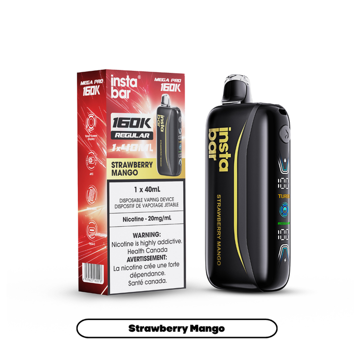 Insta Bar Mega Pro Disposable Vape 40mL