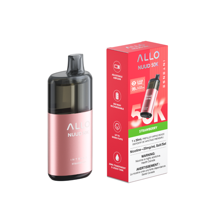 Allo Nuud 50K Disposable Vape 20mL Canvape.com Allo Nuud 50K Disposable Vape 20mL Canvape.com