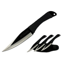 Skyhawk - 9″ Iron Shinai Throwing Knife Set