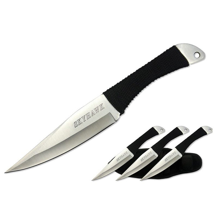 9″ Skyhawk Throwing Knife Set