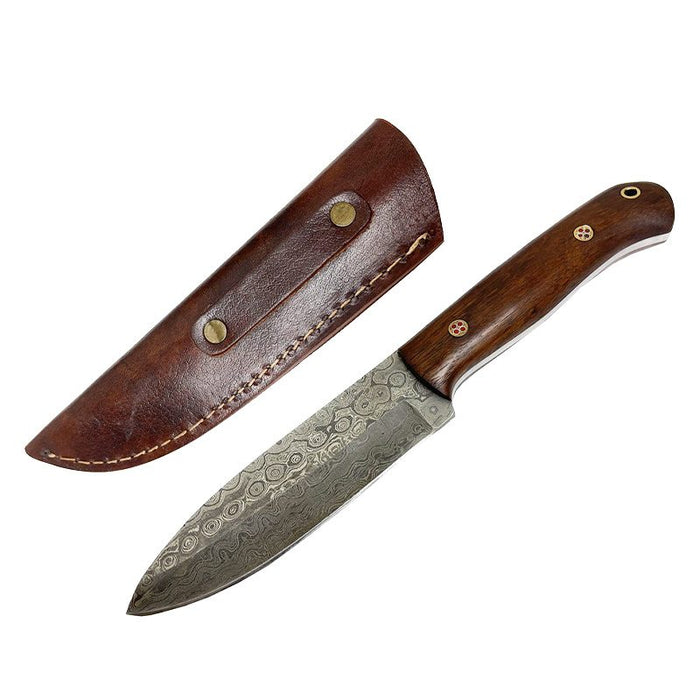 9″ Damascus Steel Stonefang Cleaver