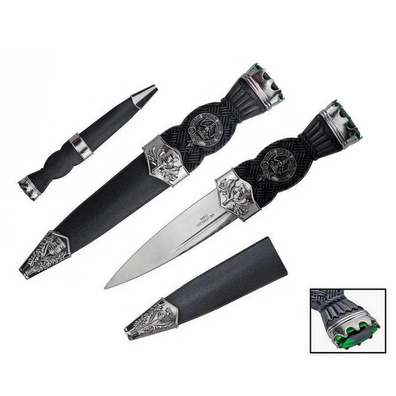 7.5″ Scottish Sgian-Dubh w/ Sheath