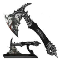 13.5″ Wyrm Overall Cord Wrapped Handle Axe