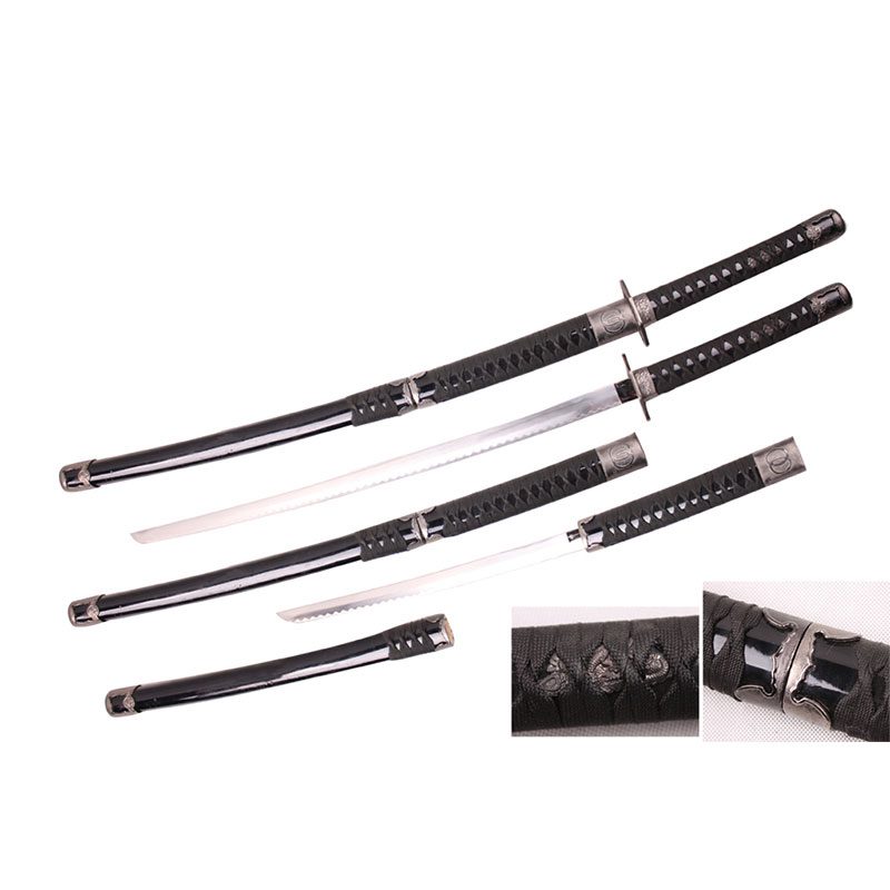 42″ Scales of Vyrn Samurai Sword Combo with Wakizashi in Scabbard ...