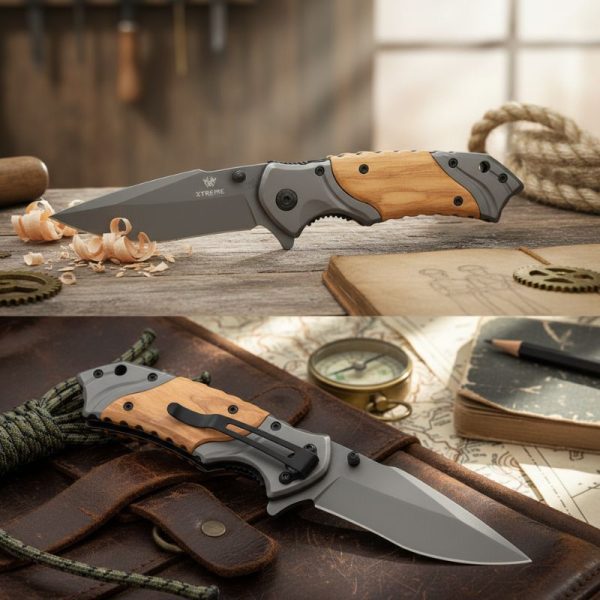Xtreme - 8.07" Timber Ridge Foldable Pocket Knife