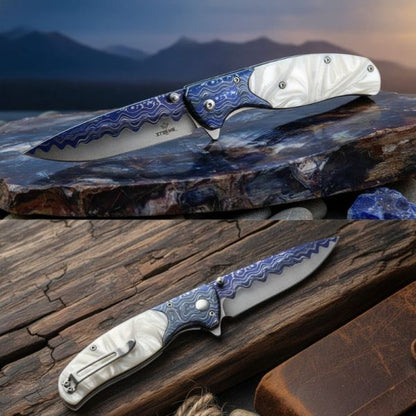 Xtreme - 8.58" Arctic Wave Foldable Pocket Knife