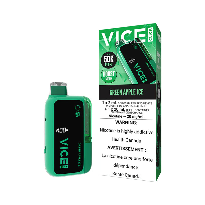 Vice Click Rechargeable Disposable Vape 2+20mL