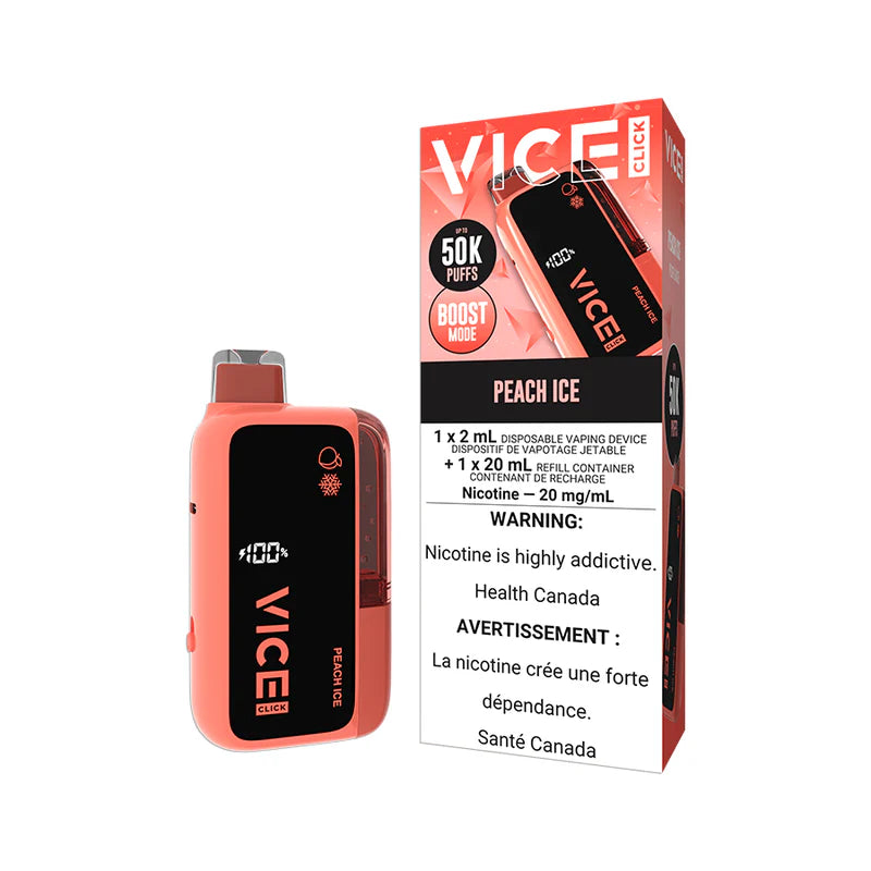 Vice Click Rechargeable Disposable Vape 2+20mL