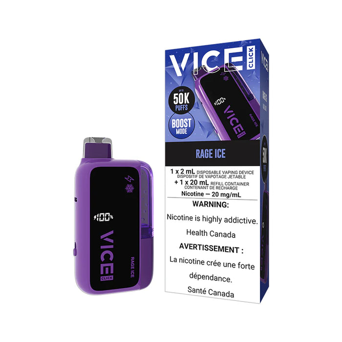 Vice Click Rechargeable Disposable Vape 2+20mL