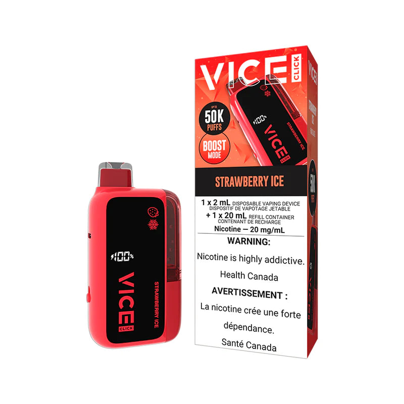Vice Click Rechargeable Disposable Vape 2+20mL