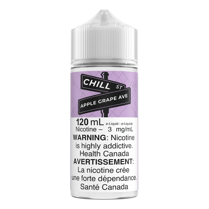 Chill St. 100mL Salts - Apple Grape Ave.