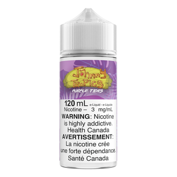 Johny Tropics 120mL E-liquid - Purple Tides