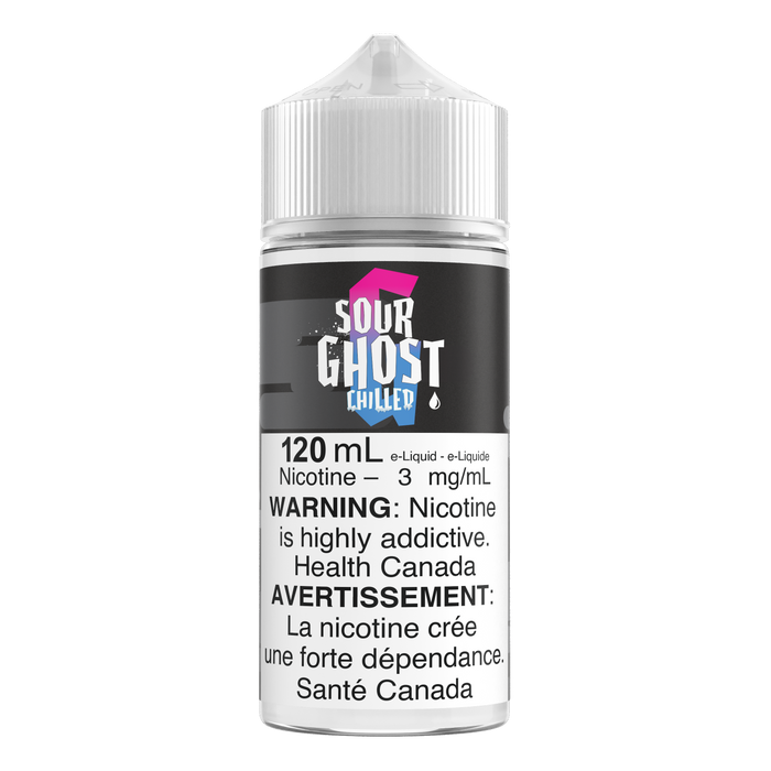 Sour Ghost 120mL E-liquid - Chilled