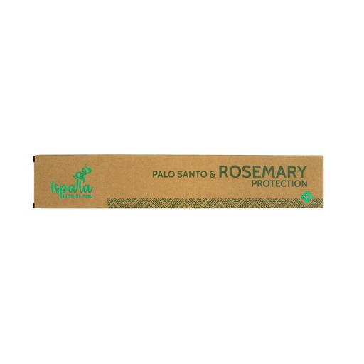 Ispalla Organic - "Protection" Palo Santo & Rosemary 10 Incense Sticks 9"