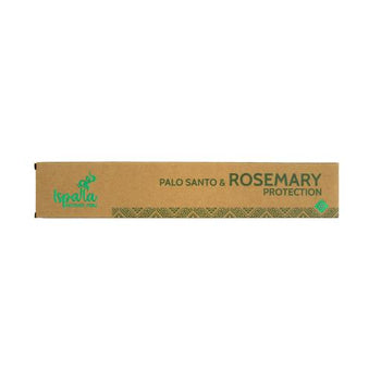 Ispalla Organic - "Protection" Palo Santo & Rosemary 10 Incense Sticks 9"