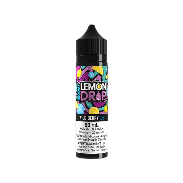 Lemon Drop Boost Salt 60mL - Wild Berry Ice