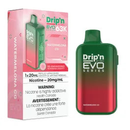 ENVI Drip'n EVO 63K Rechargeable Disposable Vape 20mL