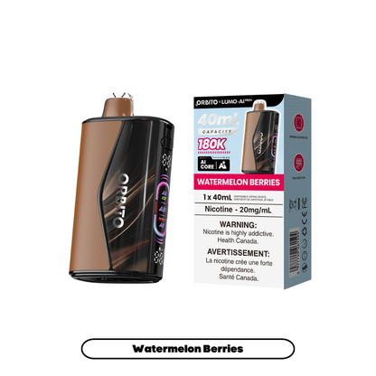 Orbito Lumo AI Pro 180K Disposable Vape 40mL