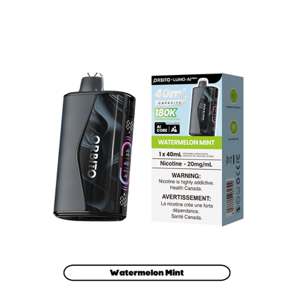 Orbito Lumo AI Pro 180K Disposable Vape 40mL