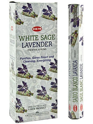 HEM - White Sage Lavender - 20 Sticks
