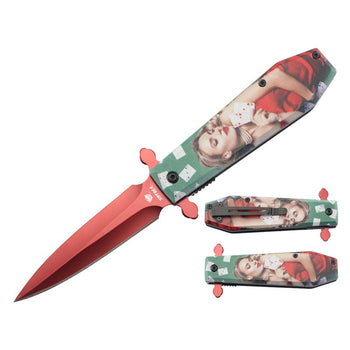 Xtreme - 8″ Queen of Blades Combat Pocket Knife