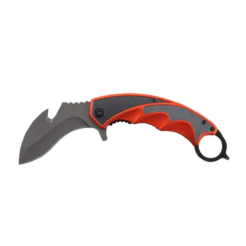 Xtreme - 5" Foldable Pocket Knife - Flame Fang