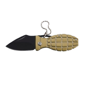 Xtreme - 4.33" Meta Grenade Foldable Pocket Knife
