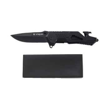 Xtreme - 2.95″ Blackout Fury Rescue Knife