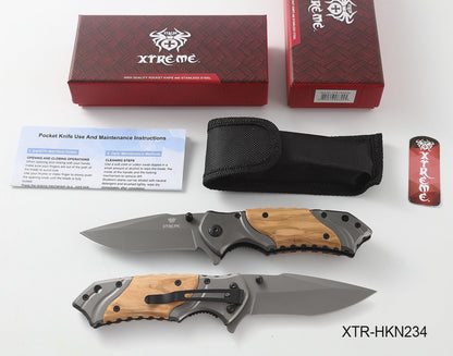 Xtreme - 8.07" Timber Ridge Foldable Pocket Knife