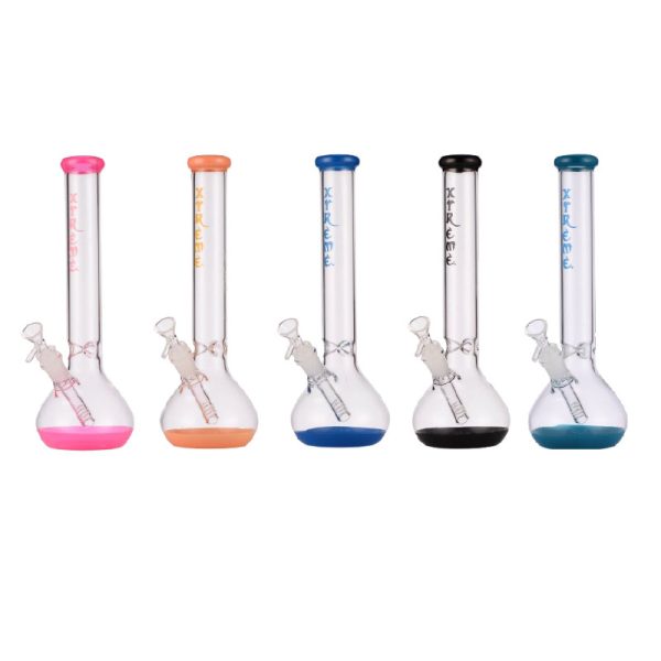 Xtreme - 12" Glass Bong with Bowl