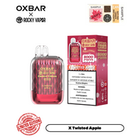 [CLEARANCE] OXBAR X Rocky Vapor G8000 Rechargeable Disposable Vape 18ml