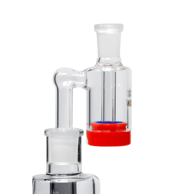 Joli pot de récupération d'huile en verre