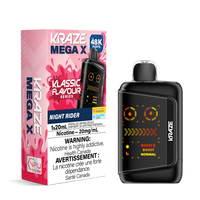 Kraze Mega X Rechargeable Disposable Vape 20mL