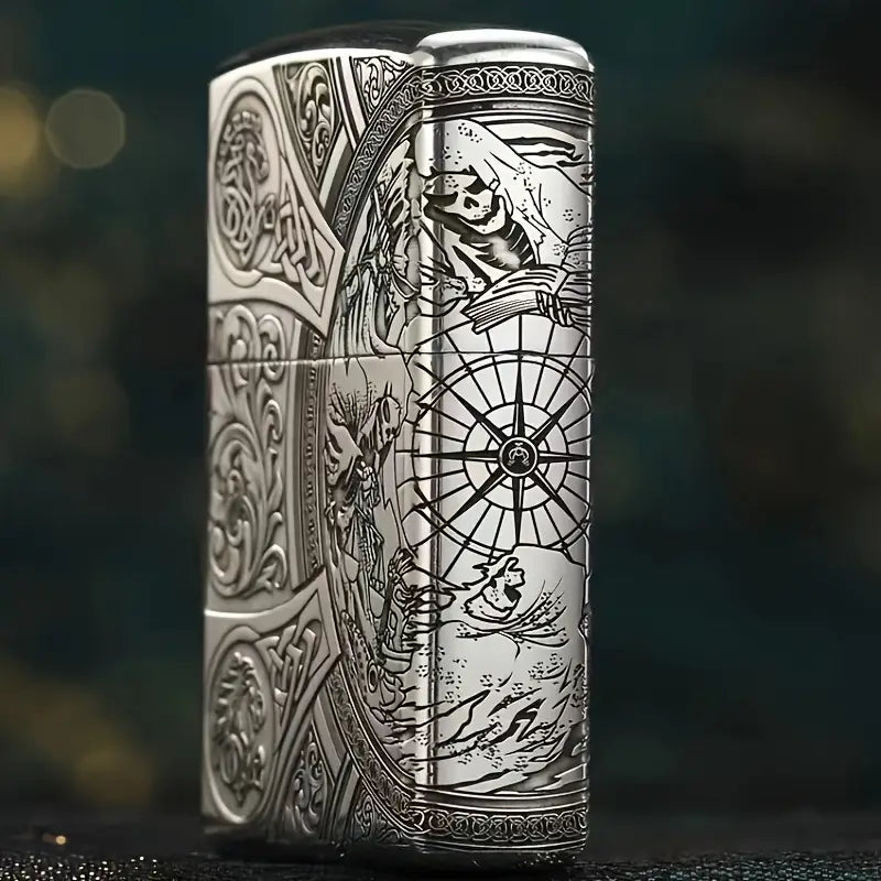 Vintage Celtic Knight Lighter Case
