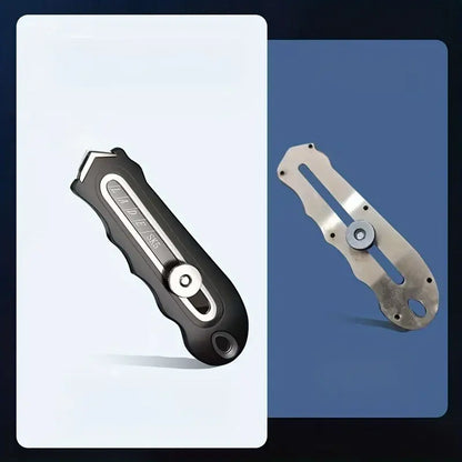 Heavy-Duty Stainless Steel Utility Knife