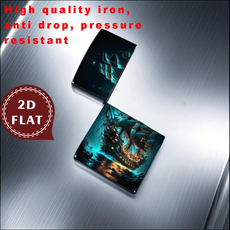 2D Nautical Sailing Ship Lighter Shell