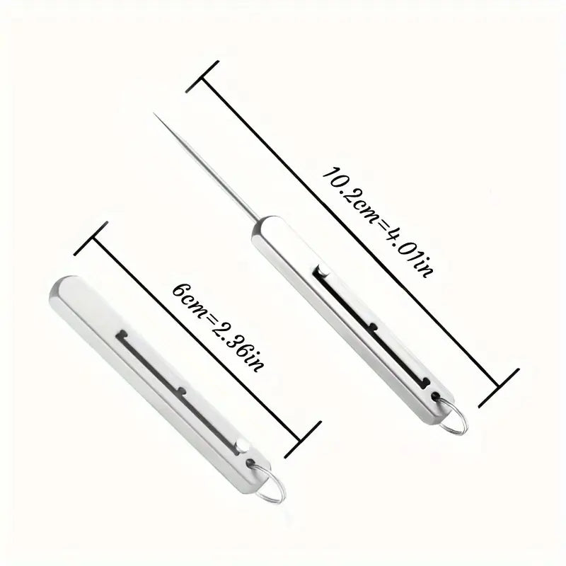 Titanium Toothpick Keychain
