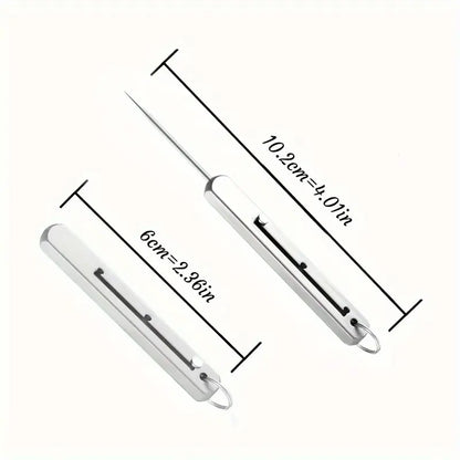 Titanium Toothpick Keychain