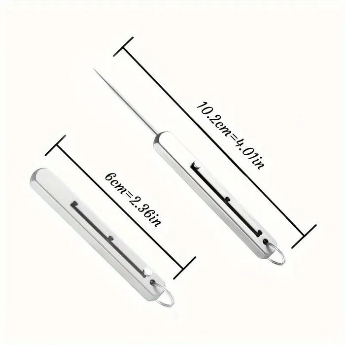 Titanium Toothpick Keychain