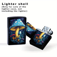 Whimsical Blue Mushroom Aquatic Life Lighter Shell