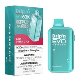 ENVI Drip'n EVO 63K Rechargeable Disposable Vape 20mL