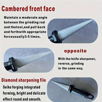 Dual-Sided Diamond Sharpening File